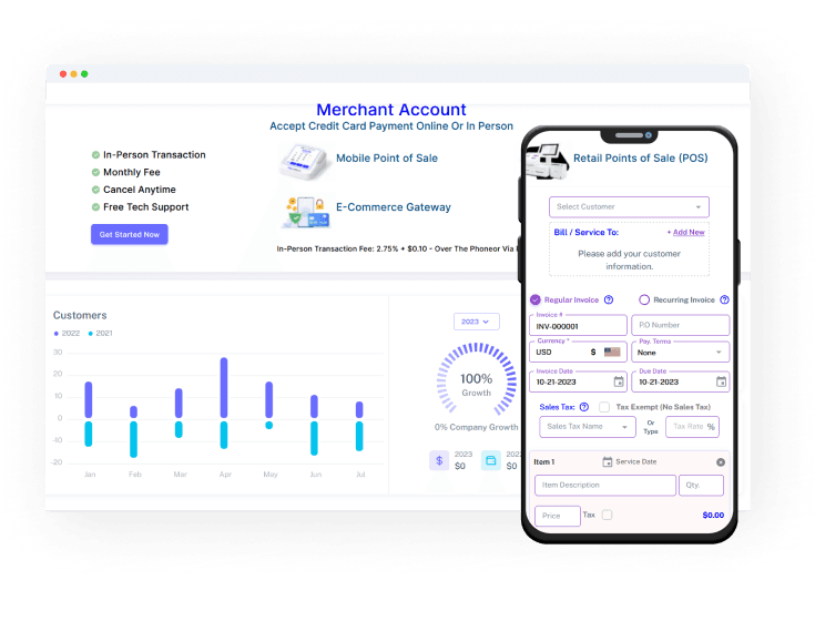 online invoice