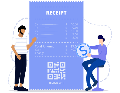 Fill in Receipt Details